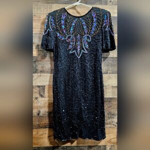 JMC Sequined Dress size Small Sheer